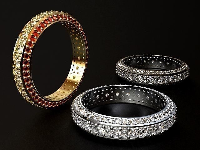 Round Diamond RInf  3D print model