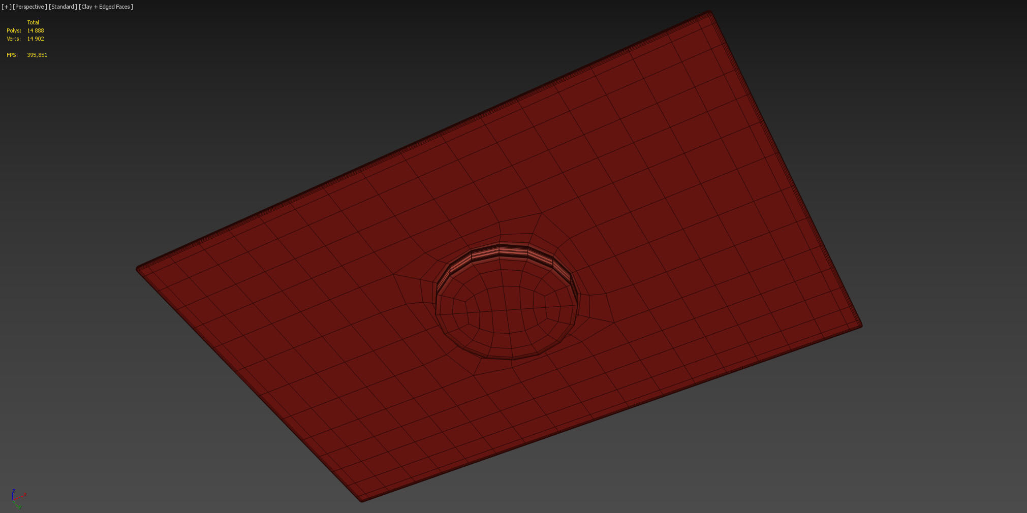 BORA PURA Hob White Low-poly 3D model_7