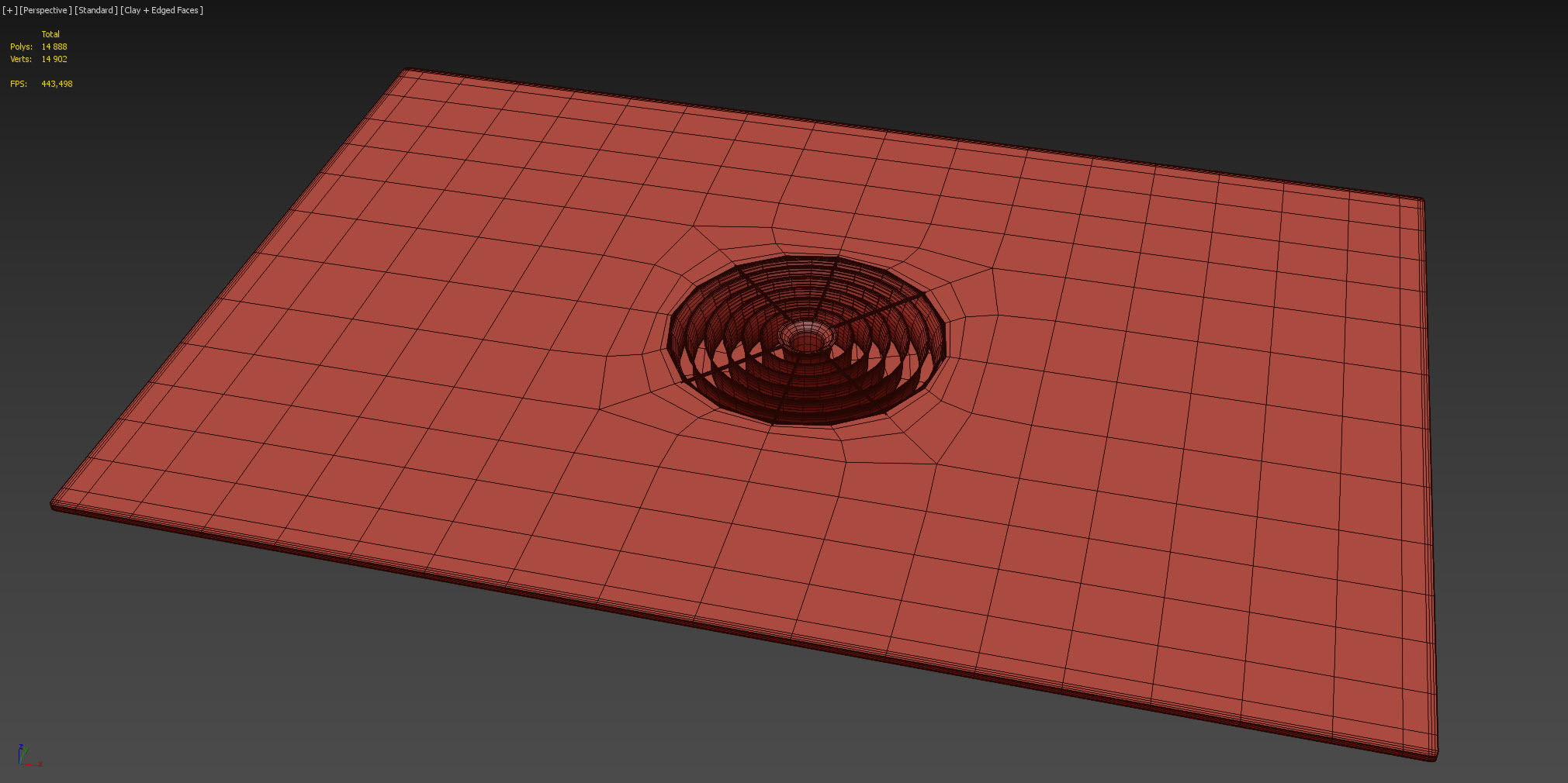 BORA PURA Hob White Low-poly 3D model_6