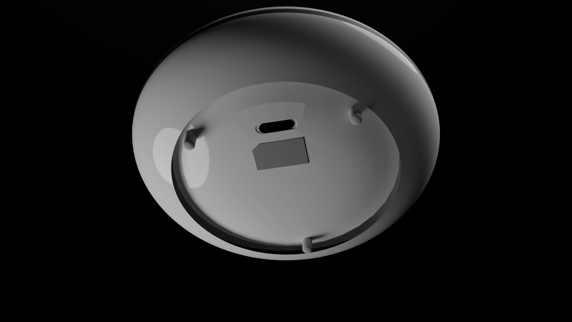 Retractable Wireless Blutooth speaker Free 3D model_1