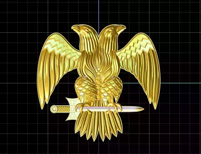 Jewelry  GOLD eagle symbol 