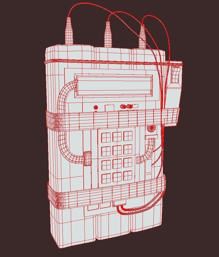 C4 Explosive 3D model_6