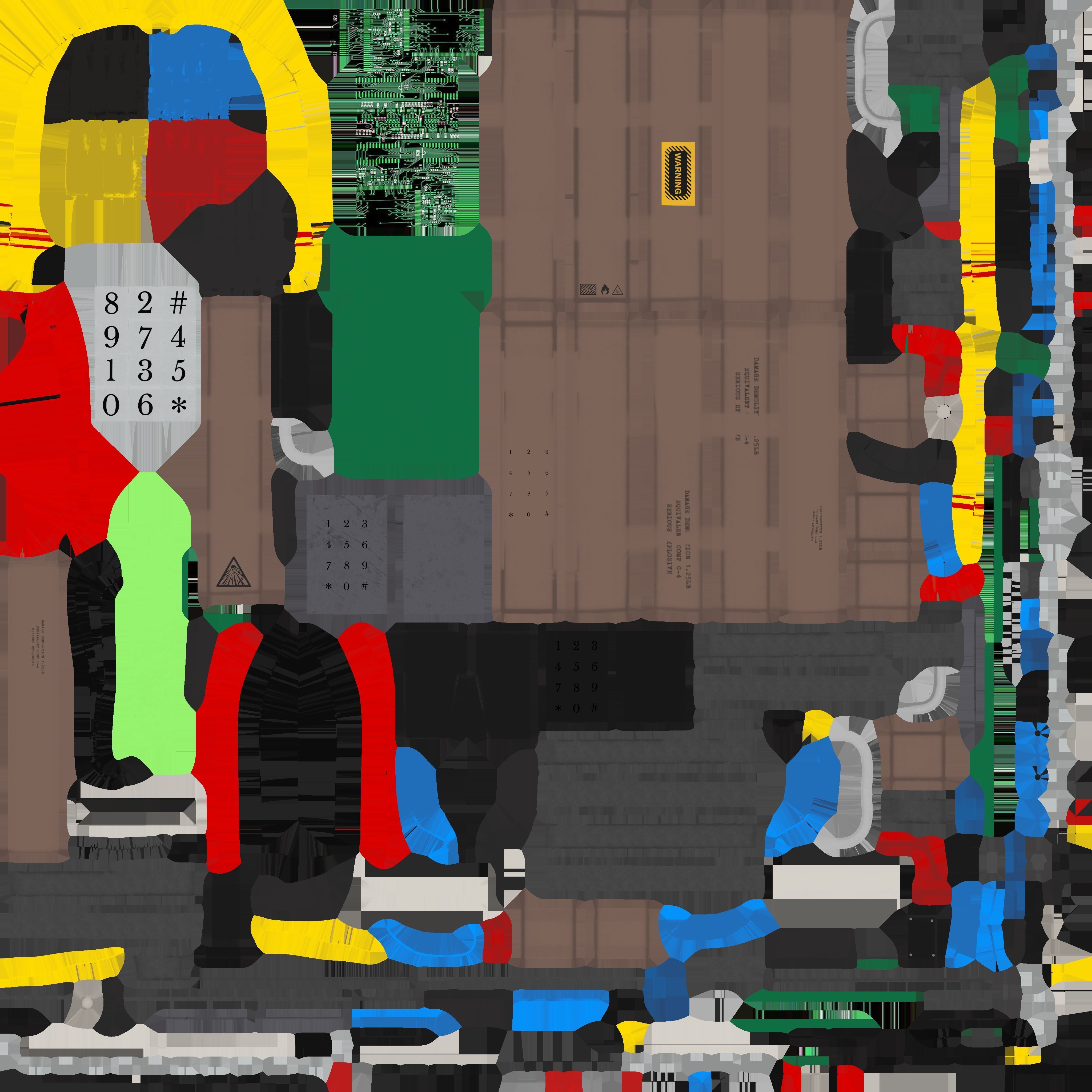 C4 Explosive 3D model_9