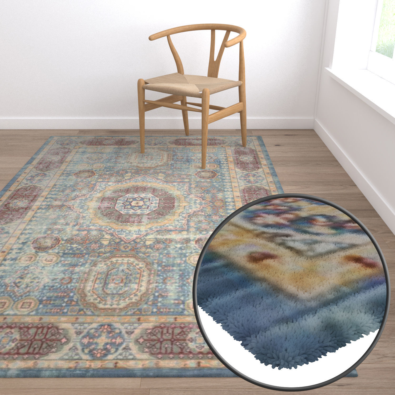 Rug Set 486 3D model_5