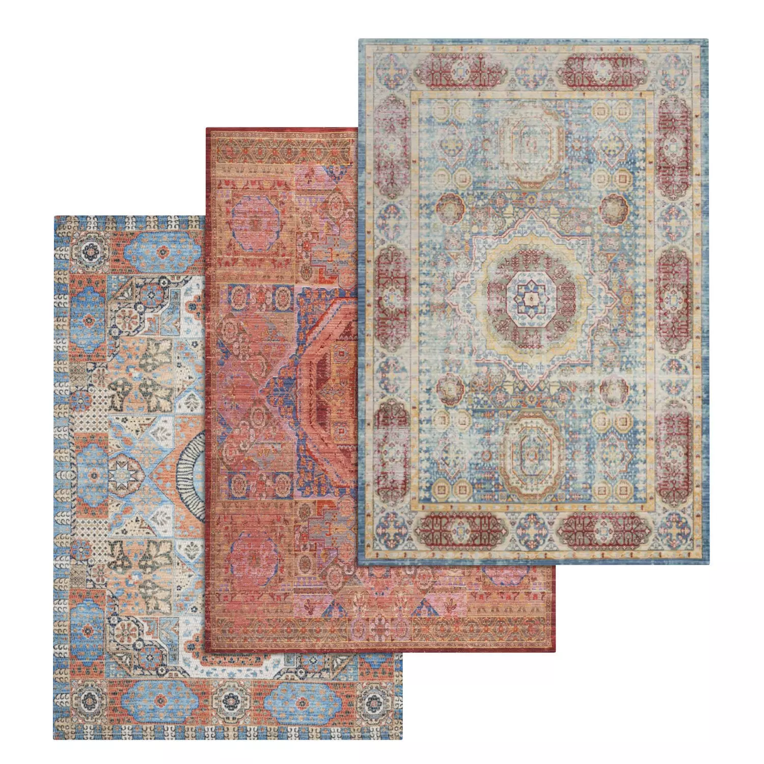 Rug Set 486 3D model_0