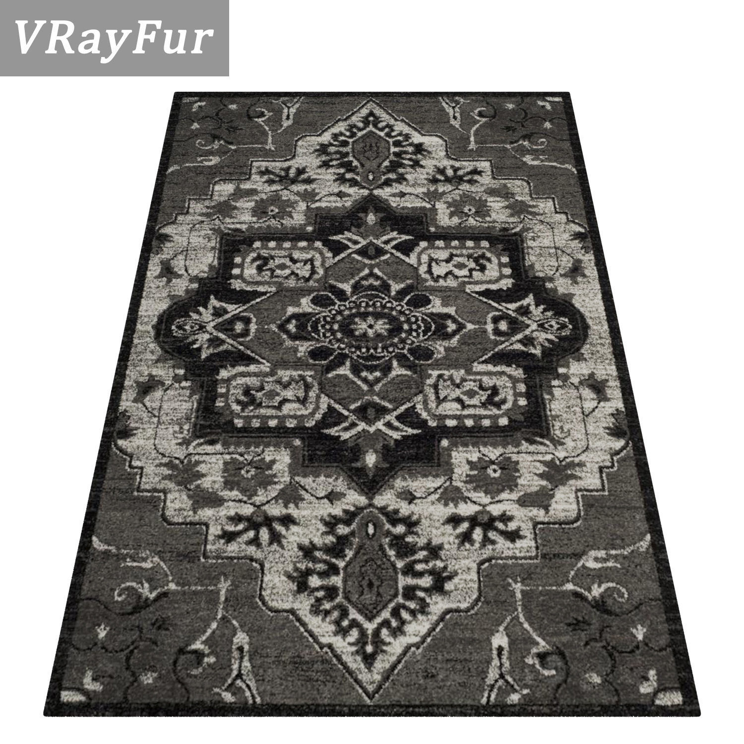 Rug Set 488 3D model_2