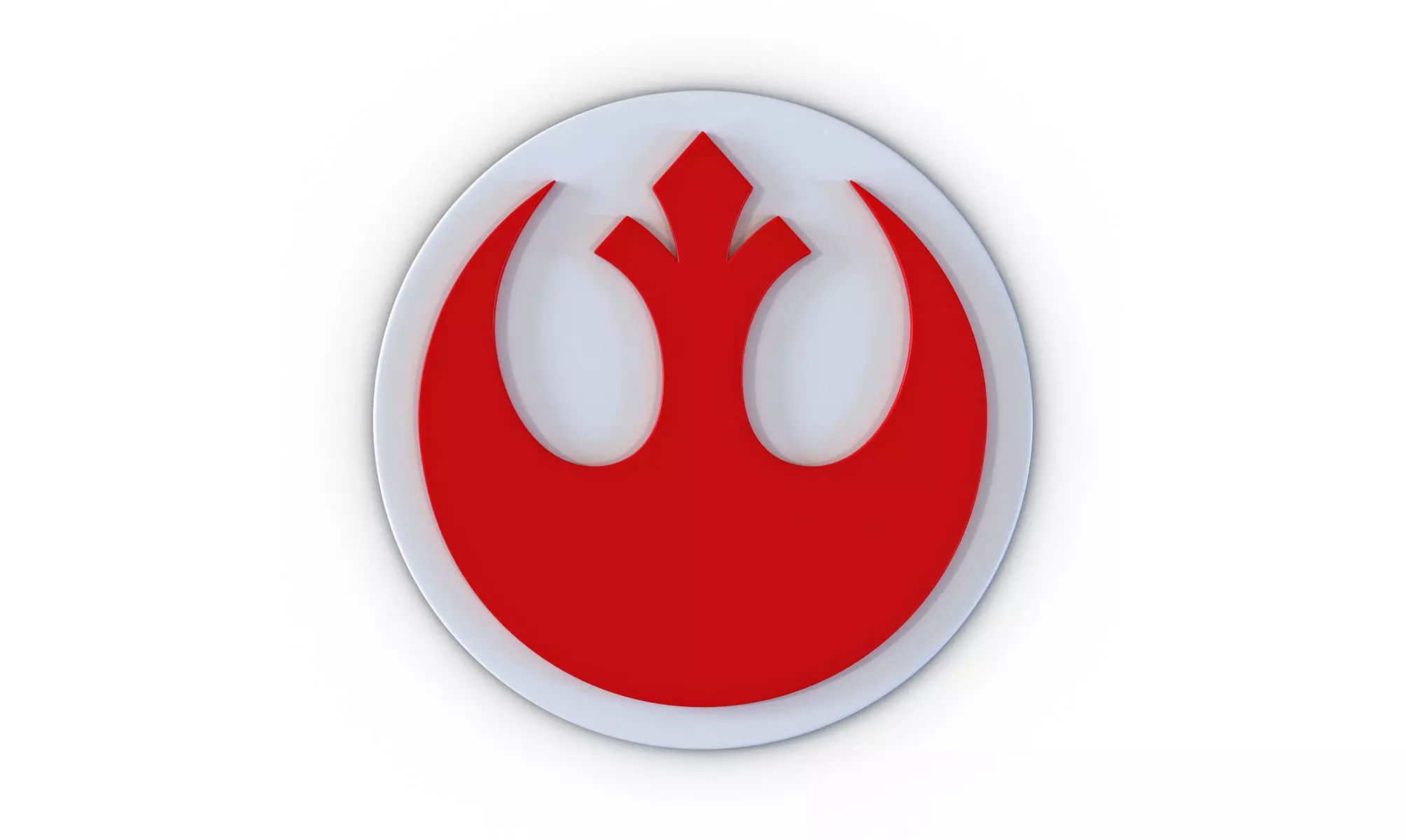 Star Wars Rebels Logo 3D model_0