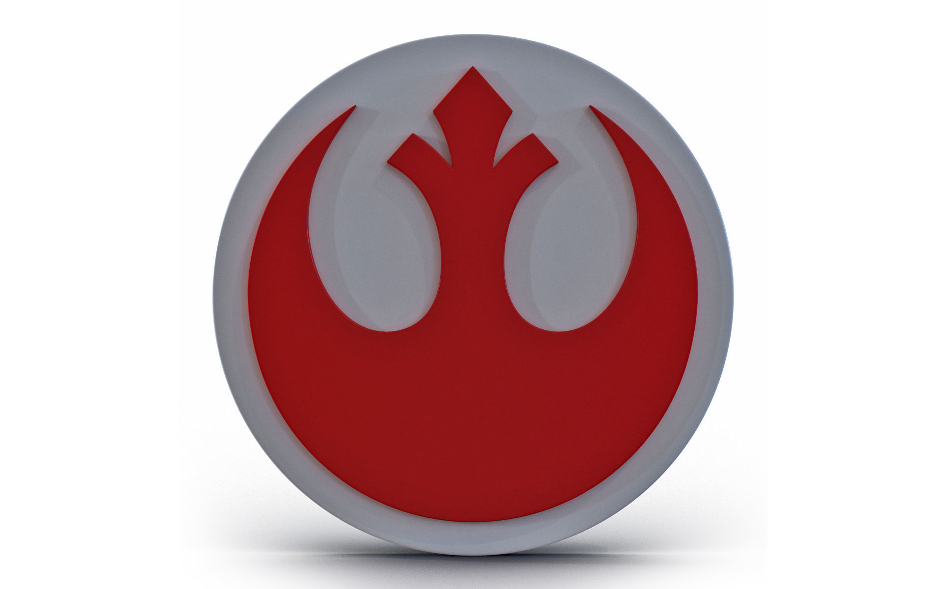 Star Wars Rebels Logo 3D model_1