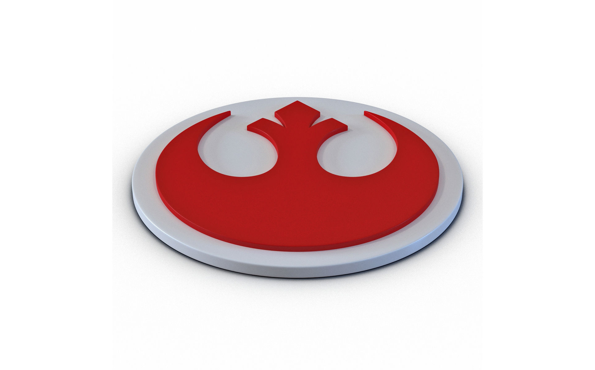 Star Wars Rebels Logo 3D model_2