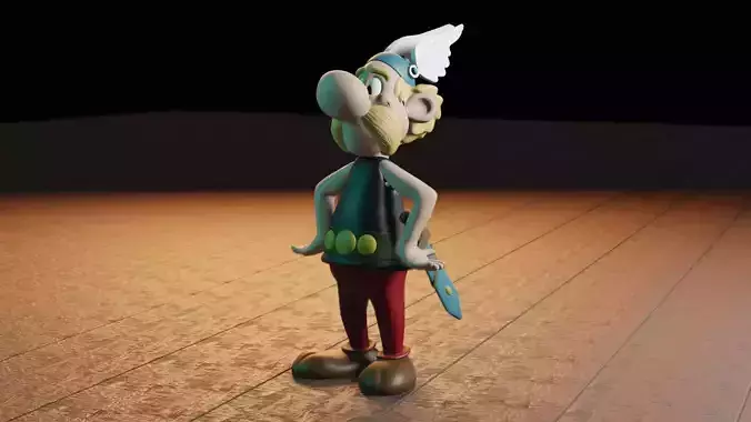 Asterix el Galo  3D print model