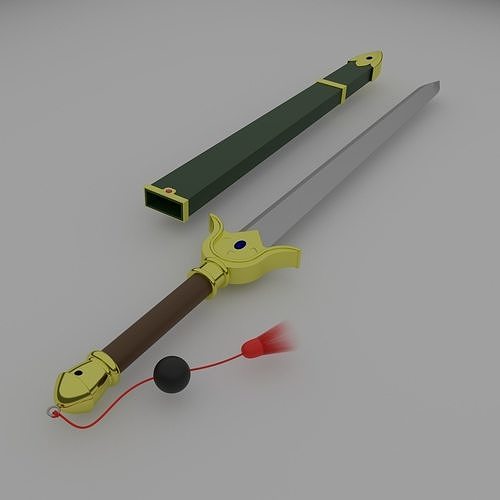 Syarona Sword from Cardcaptor Sakura  3D print model