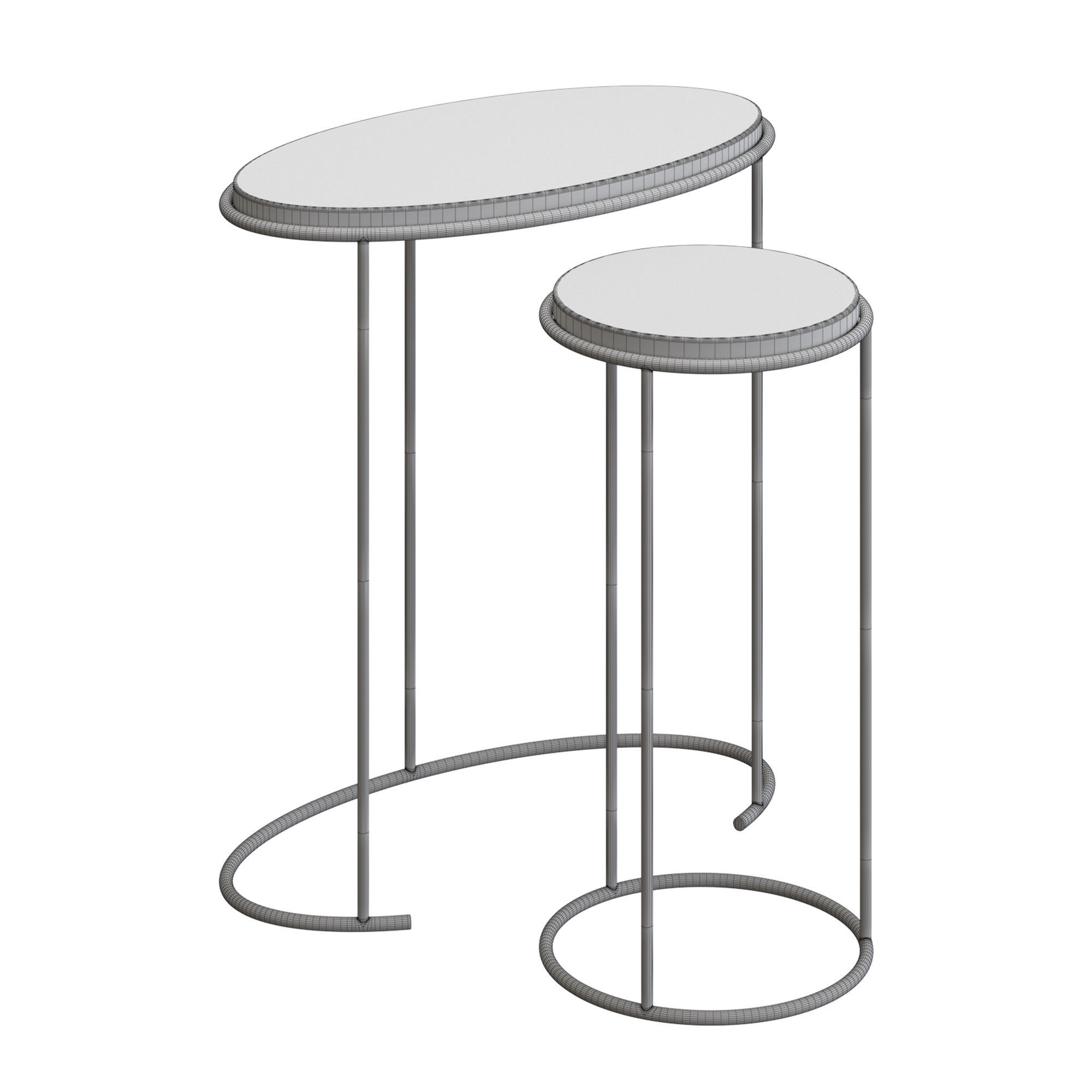 Vibieffe 9550 small coffee table 3D model_1