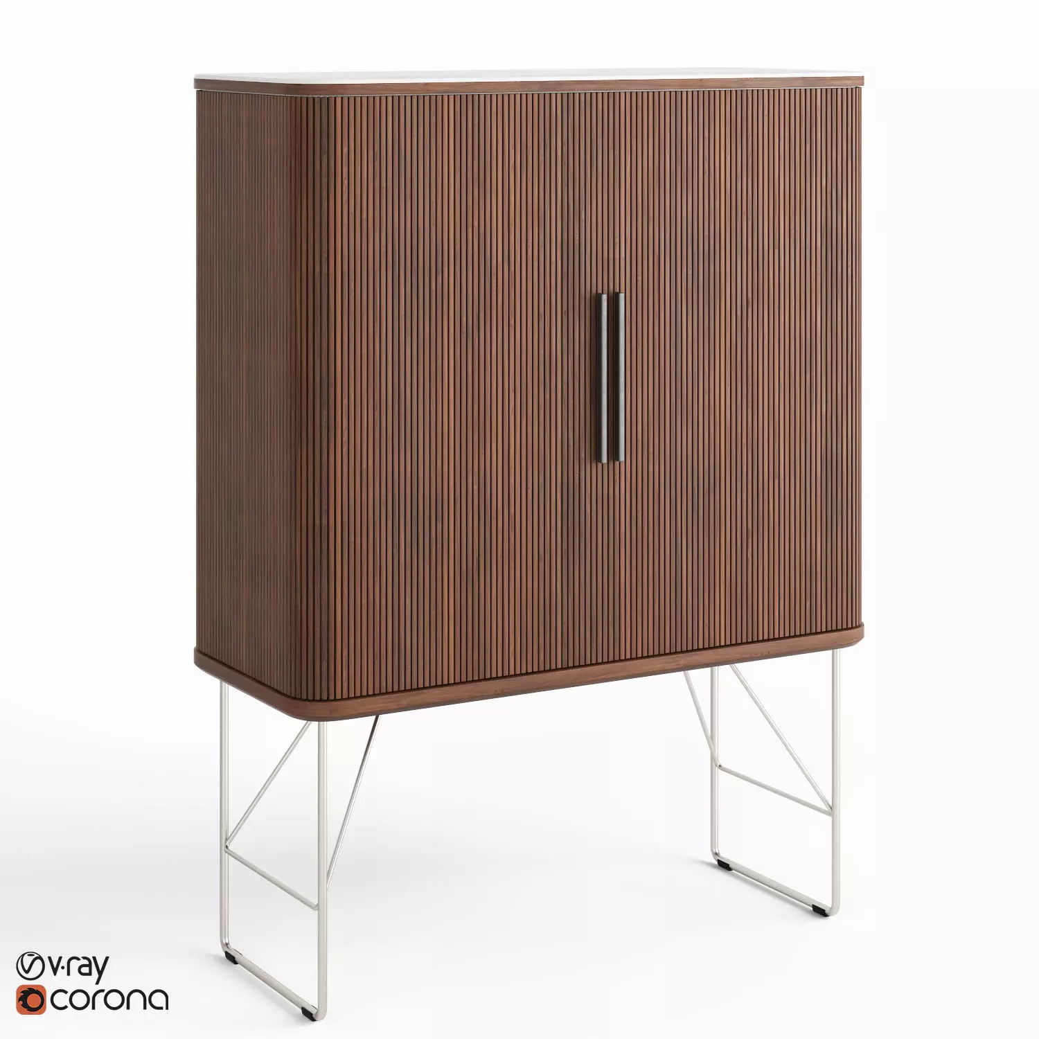 Naver Collection Bar Cabinet 3D model_0