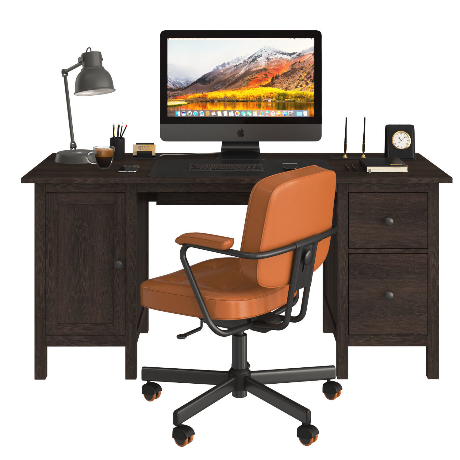 HEMNES table and ALEFJLL 3D model_3