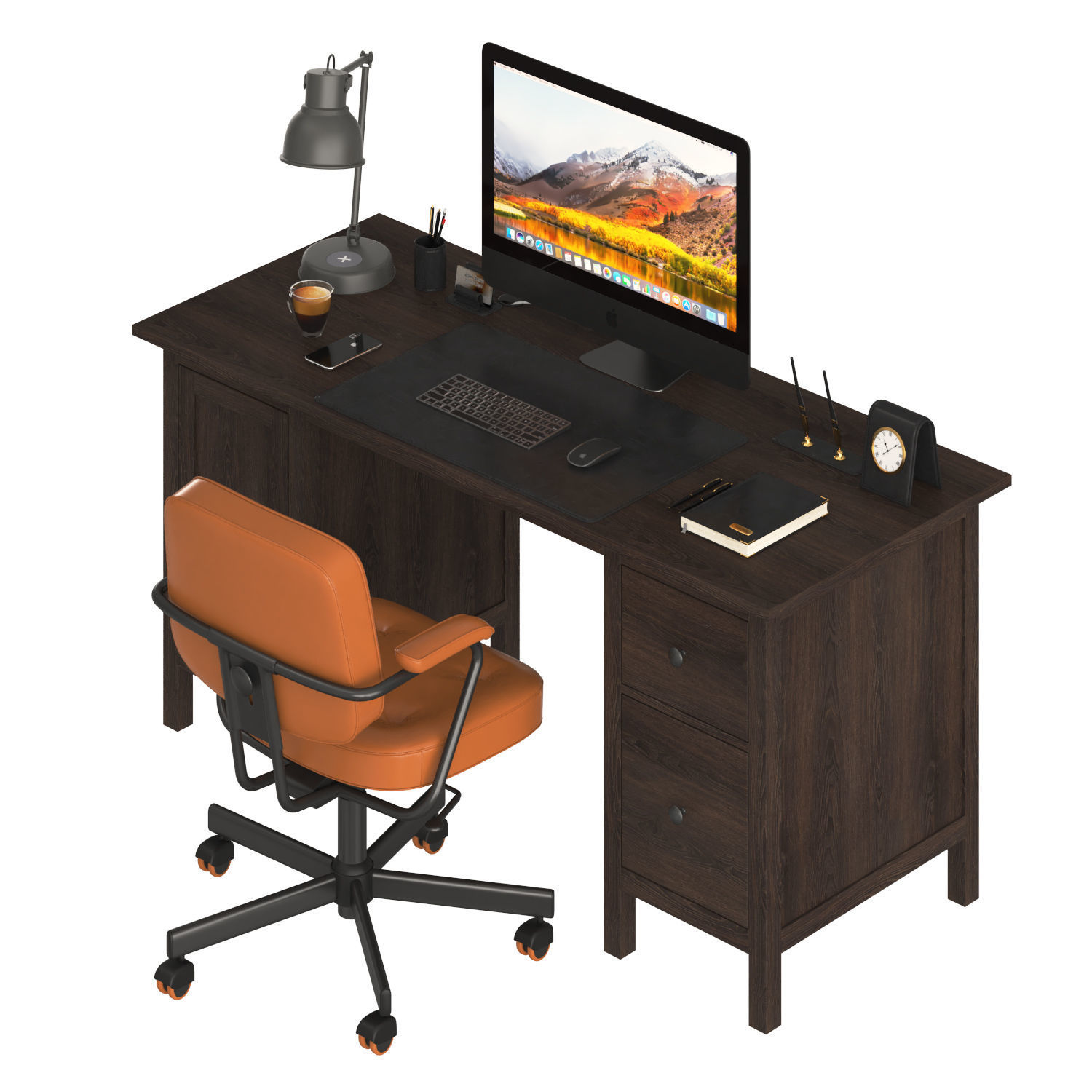 HEMNES table and ALEFJLL 3D model_1