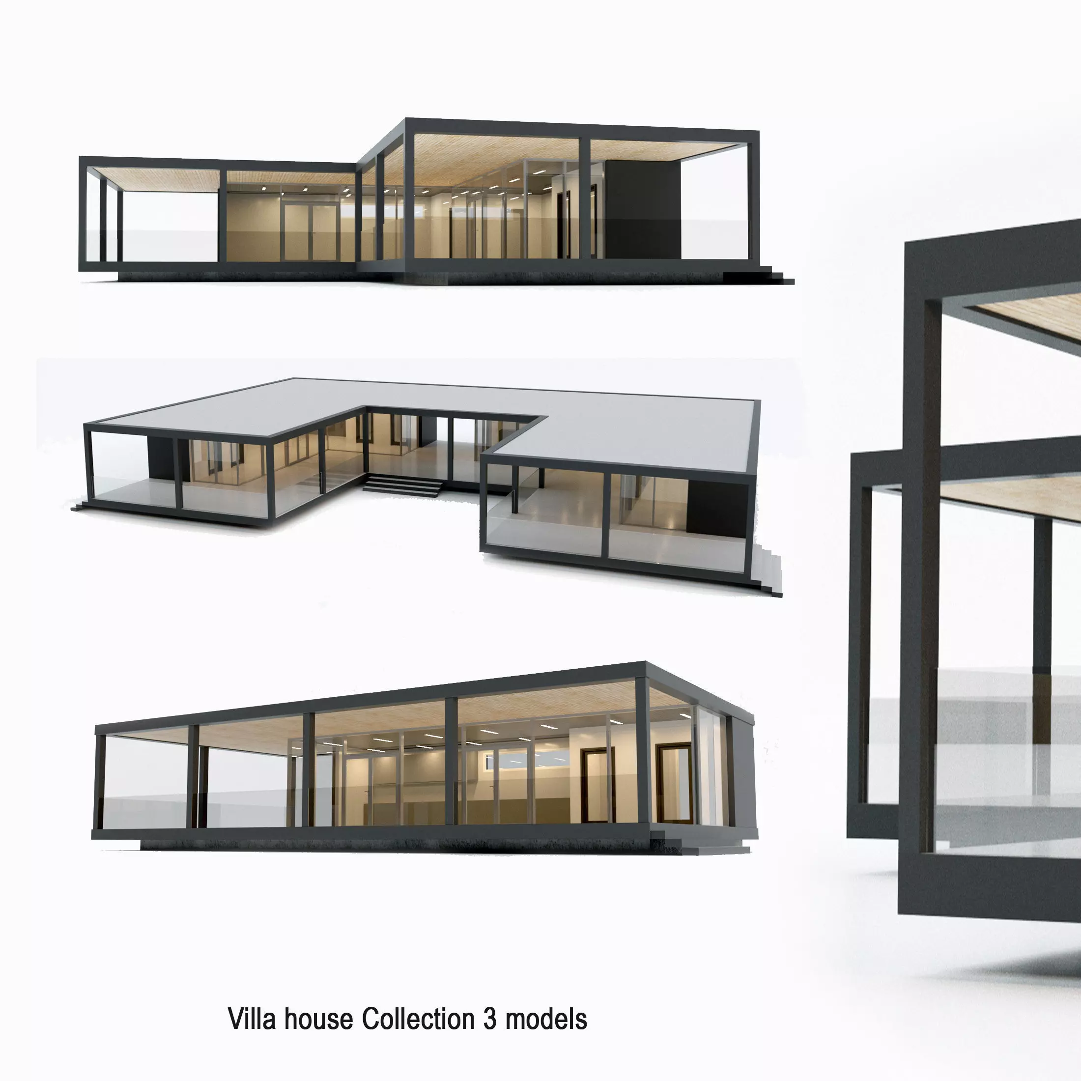Villa house Collection 3 models _0