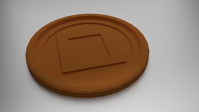 Squares Coaster 3D print model