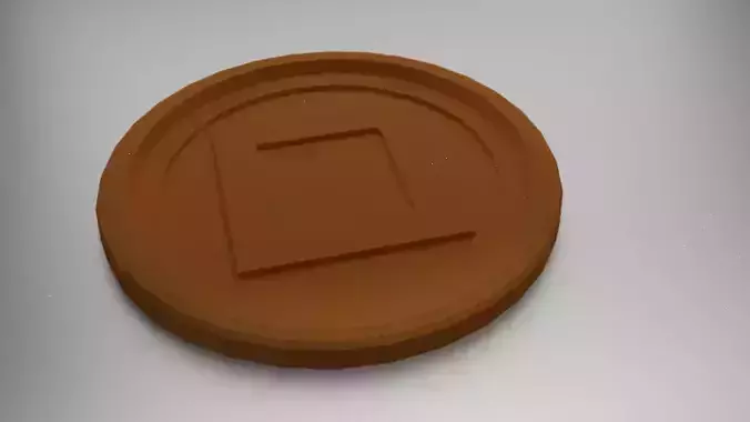 Squares Coaster 3D print model