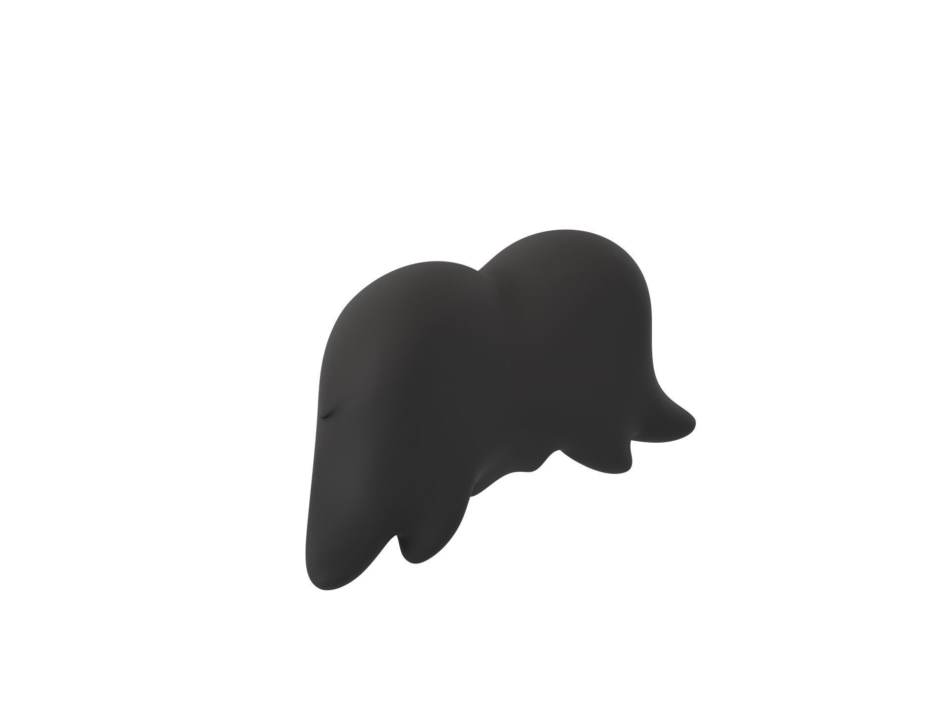Mustache 13 3D model_3
