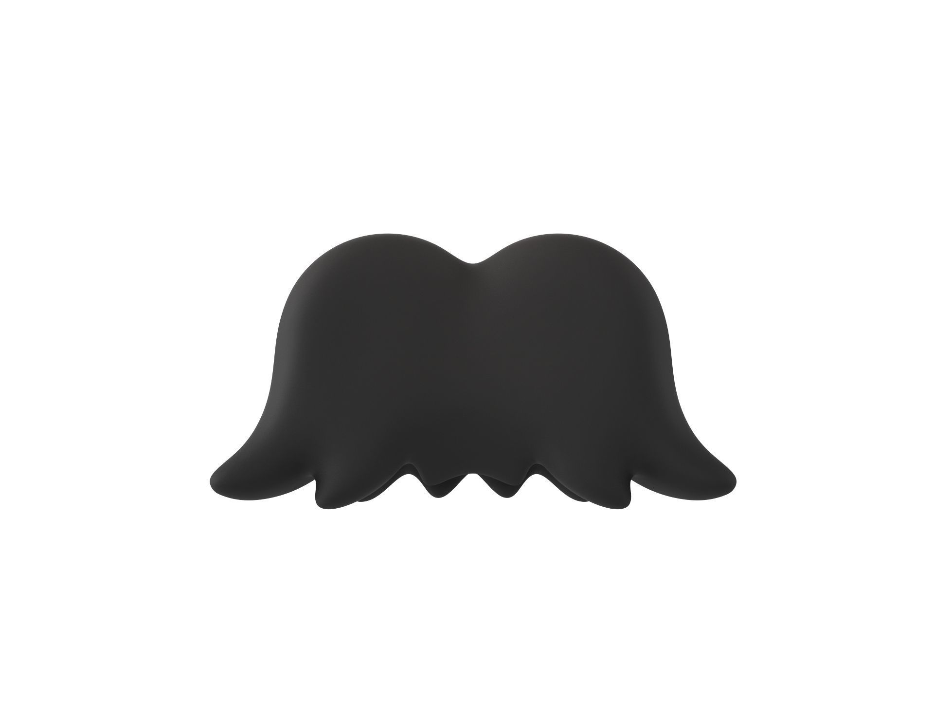 Mustache 13 3D model_4