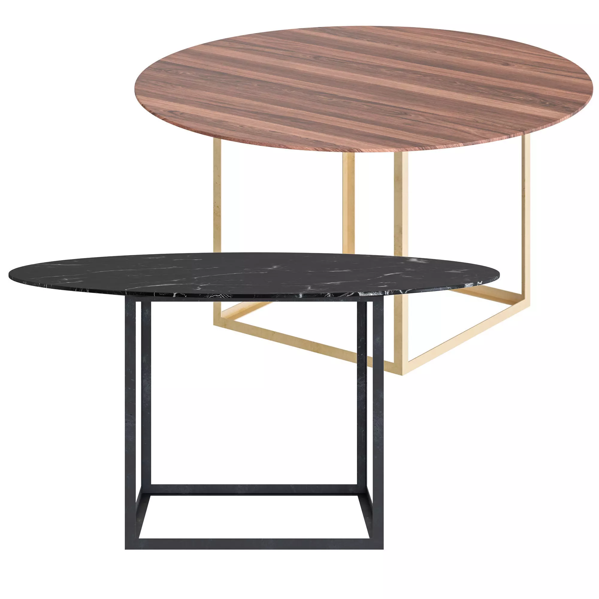 dk3 JEWEL round table 3D model_0