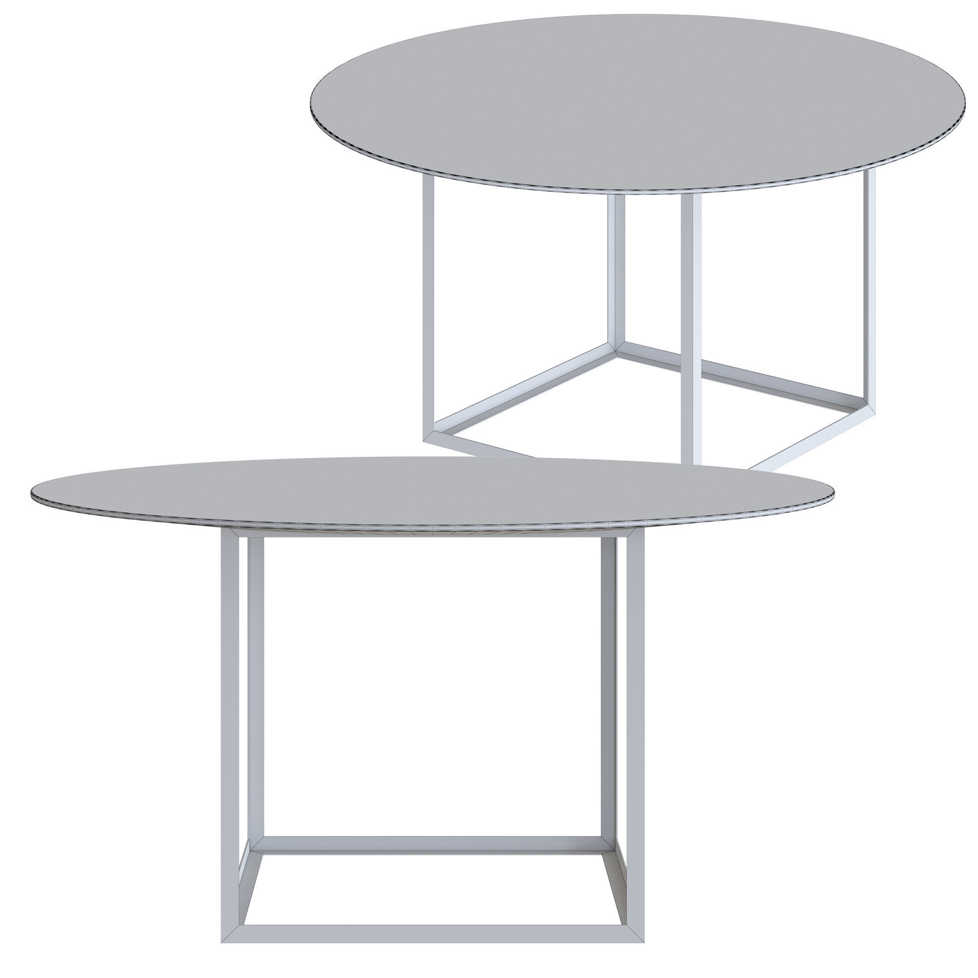 dk3 JEWEL round table 3D model_1