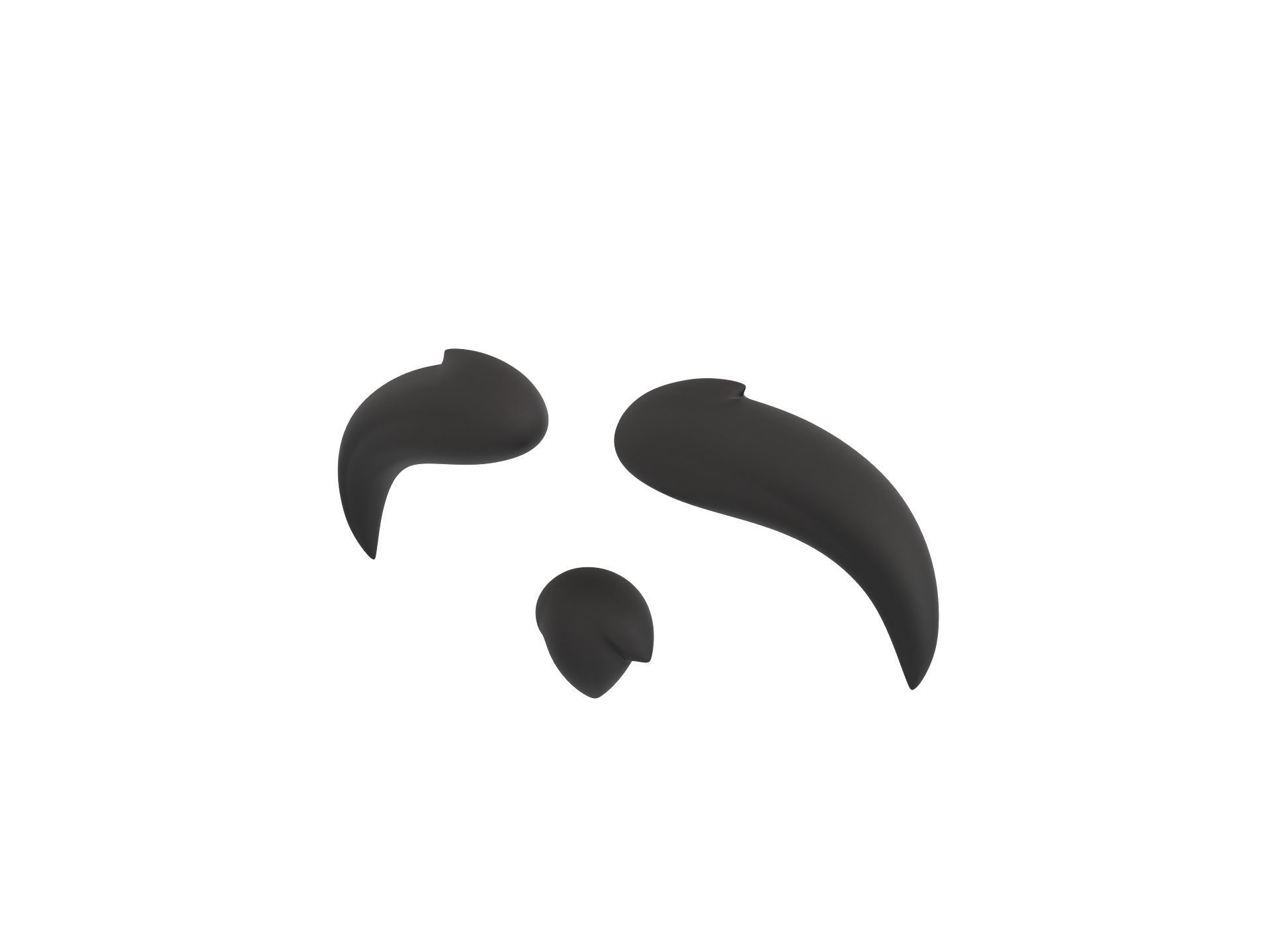 Mustache 14 3D model_1