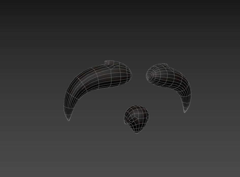 Mustache 14 3D model_17
