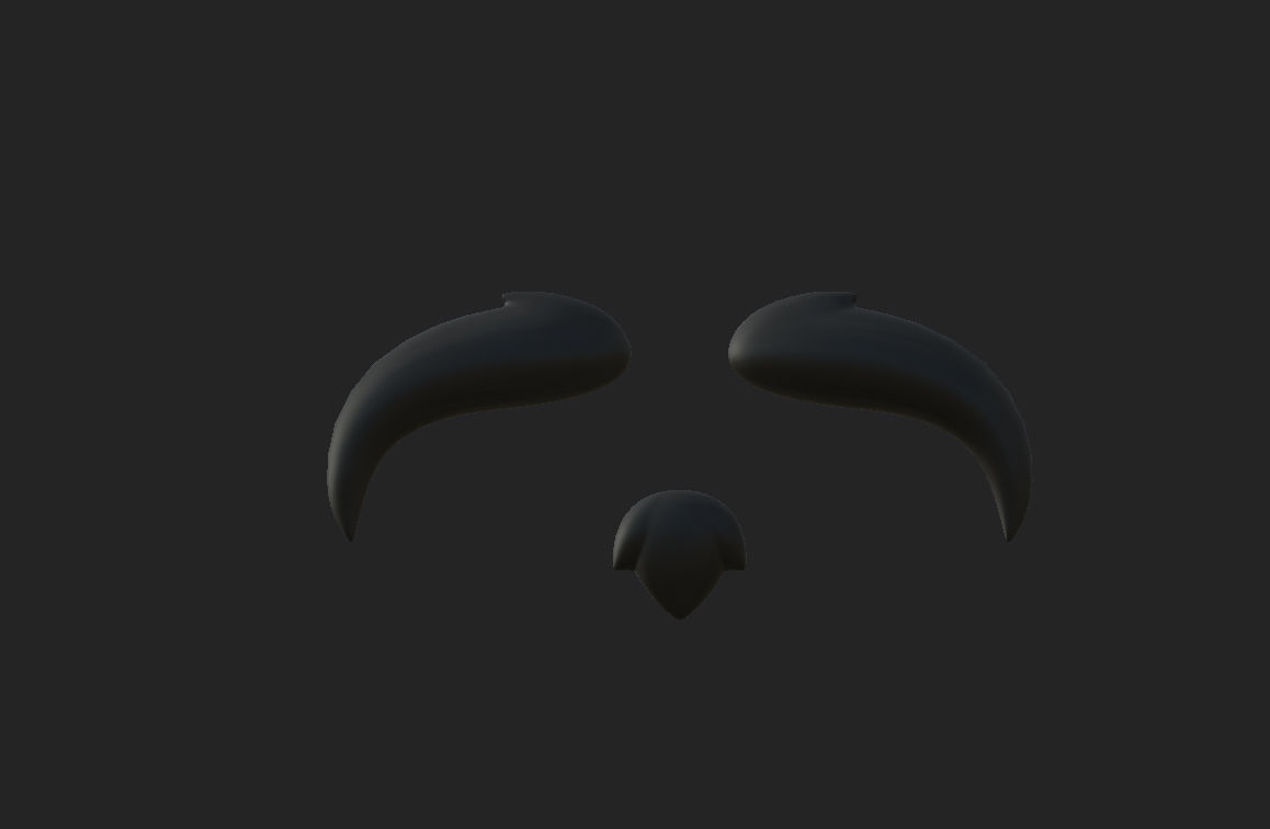 Mustache 14 3D model_11