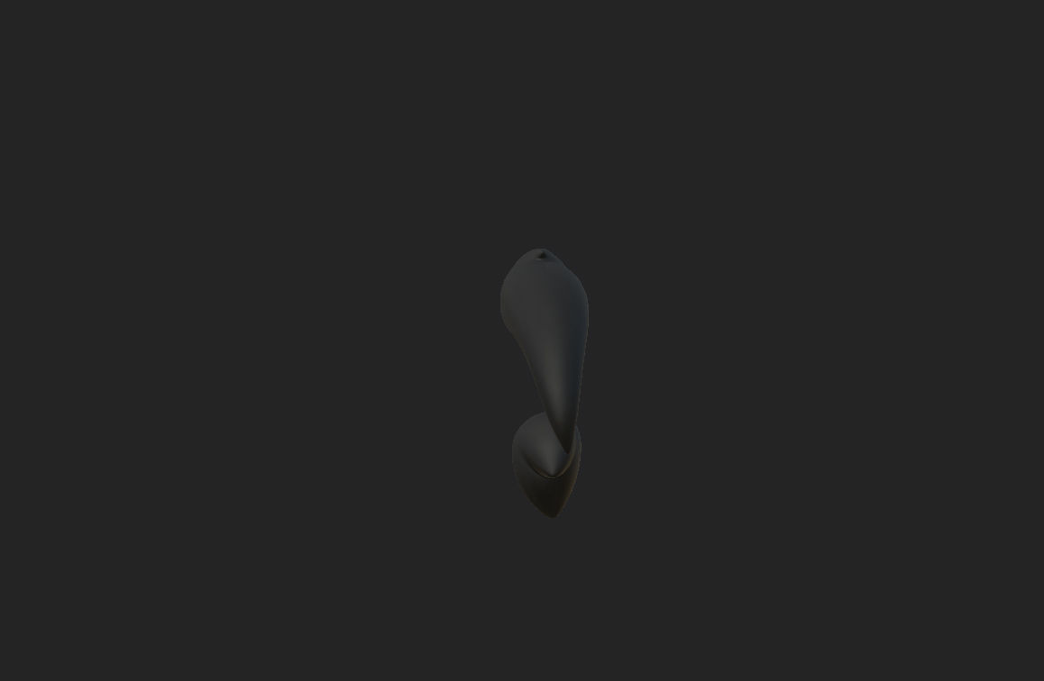 Mustache 14 3D model_10