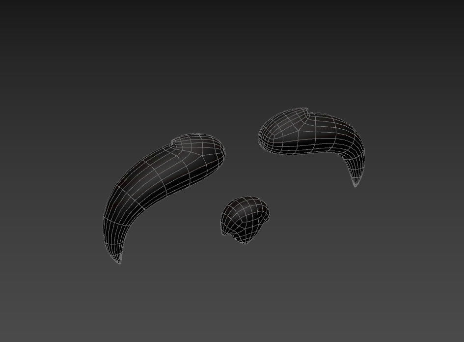 Mustache 14 3D model_19