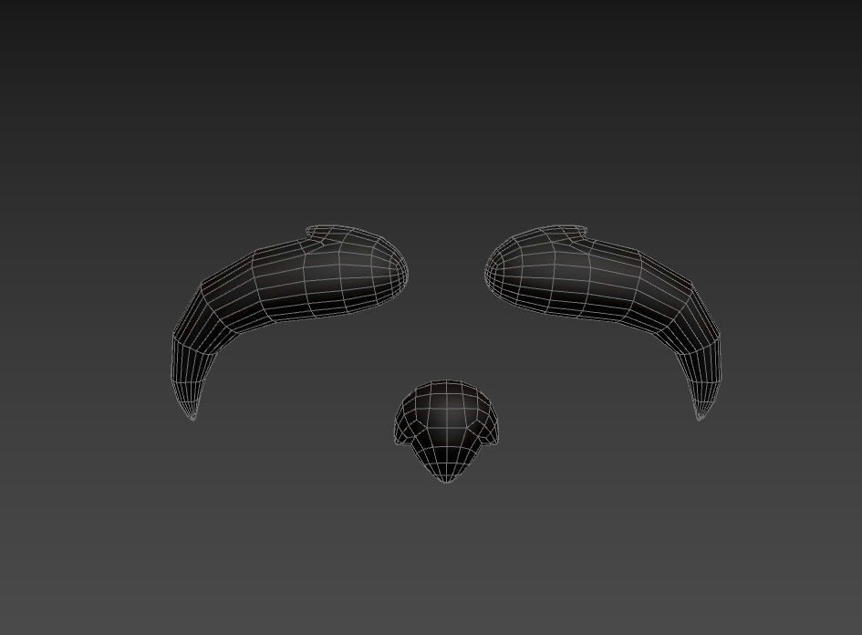 Mustache 14 3D model_15