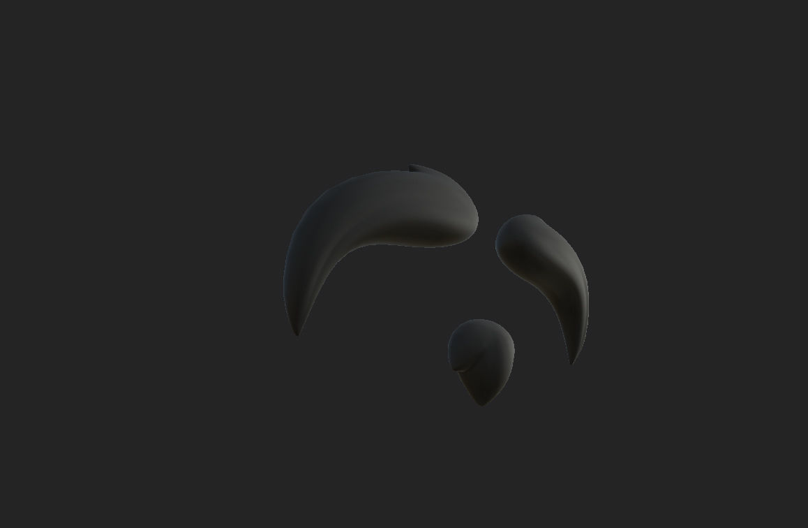 Mustache 14 3D model_13