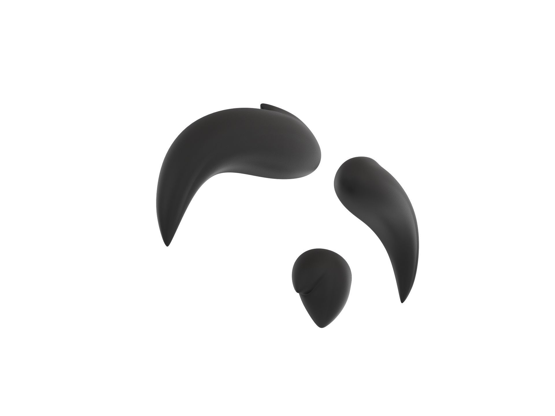 Mustache 14 3D model_6