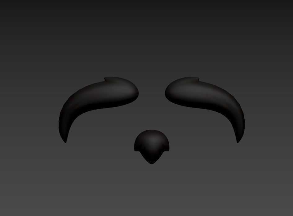 Mustache 14 3D model_14