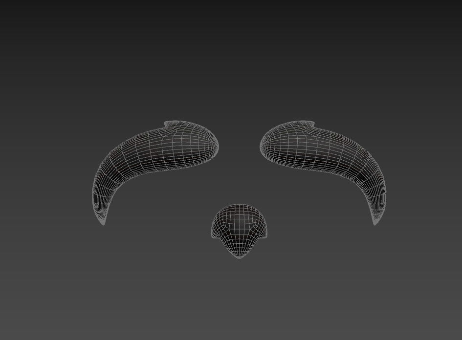 Mustache 14 3D model_16