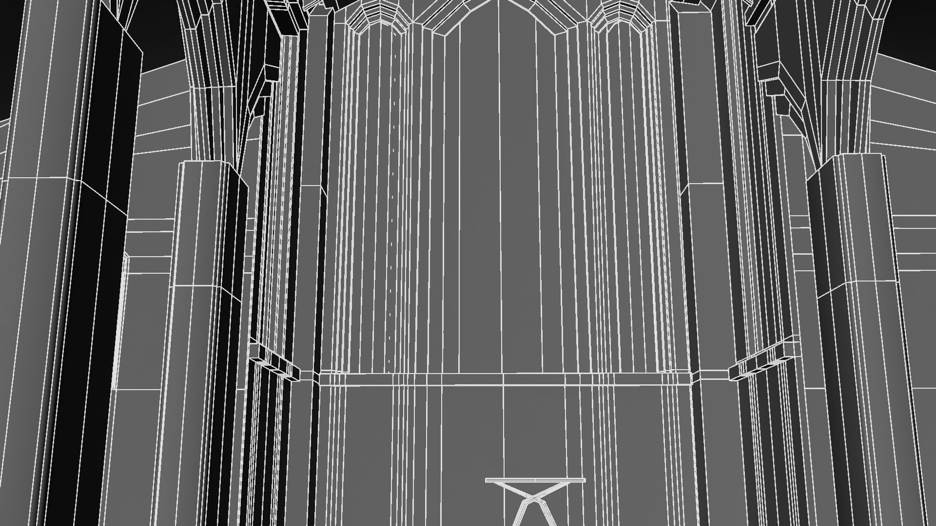 Cathidral church 3D model_40