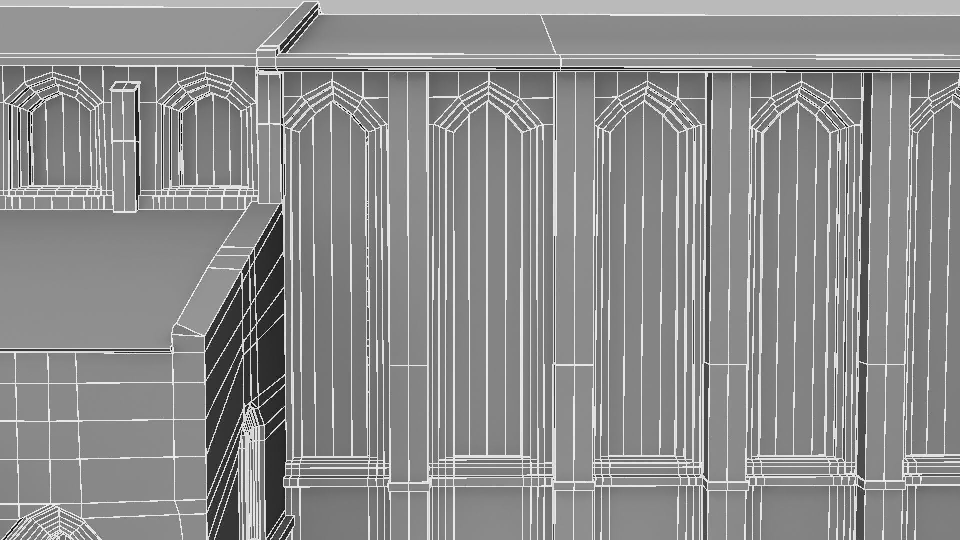 Cathidral church 3D model_31