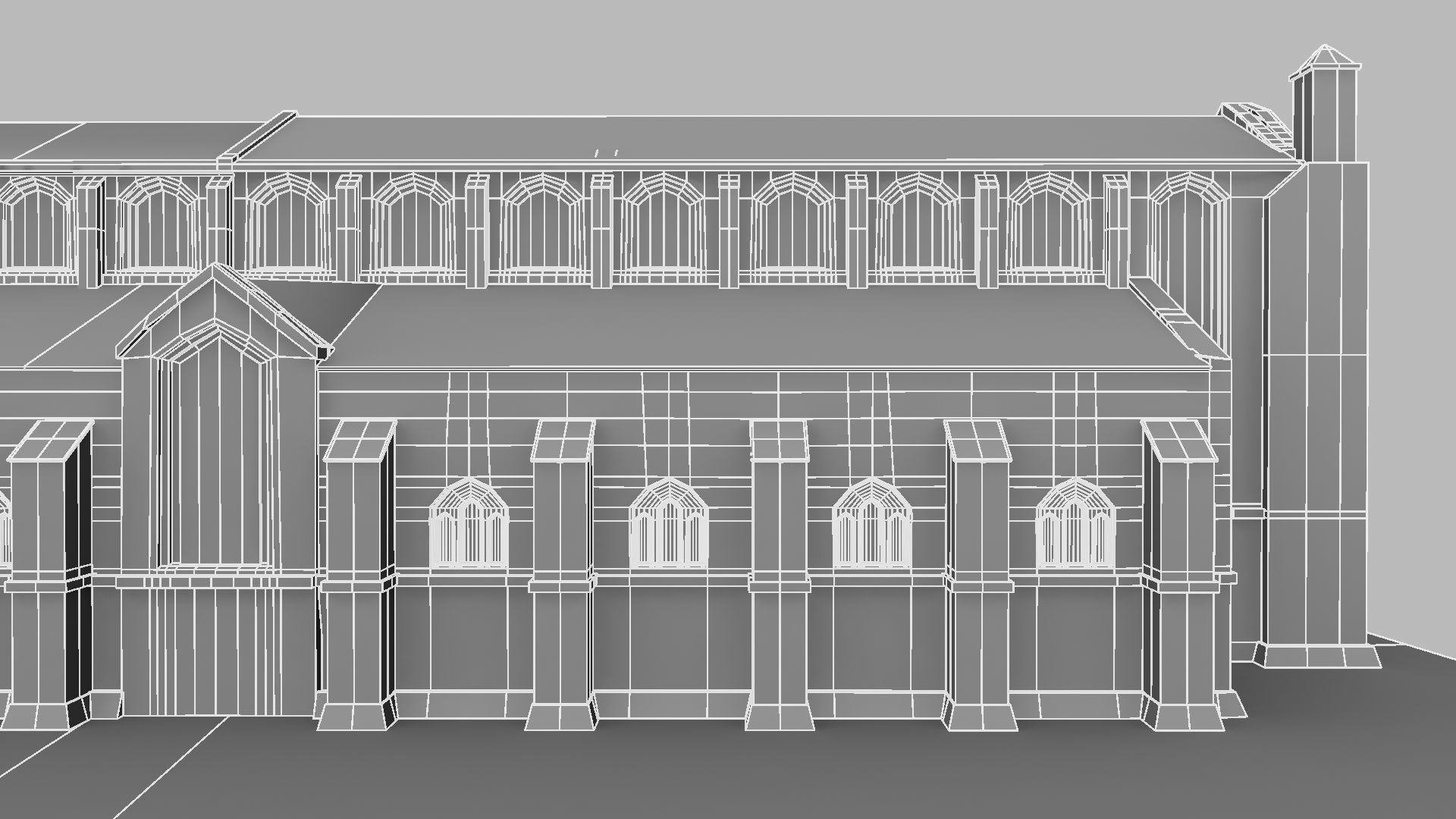 Cathidral church 3D model_28