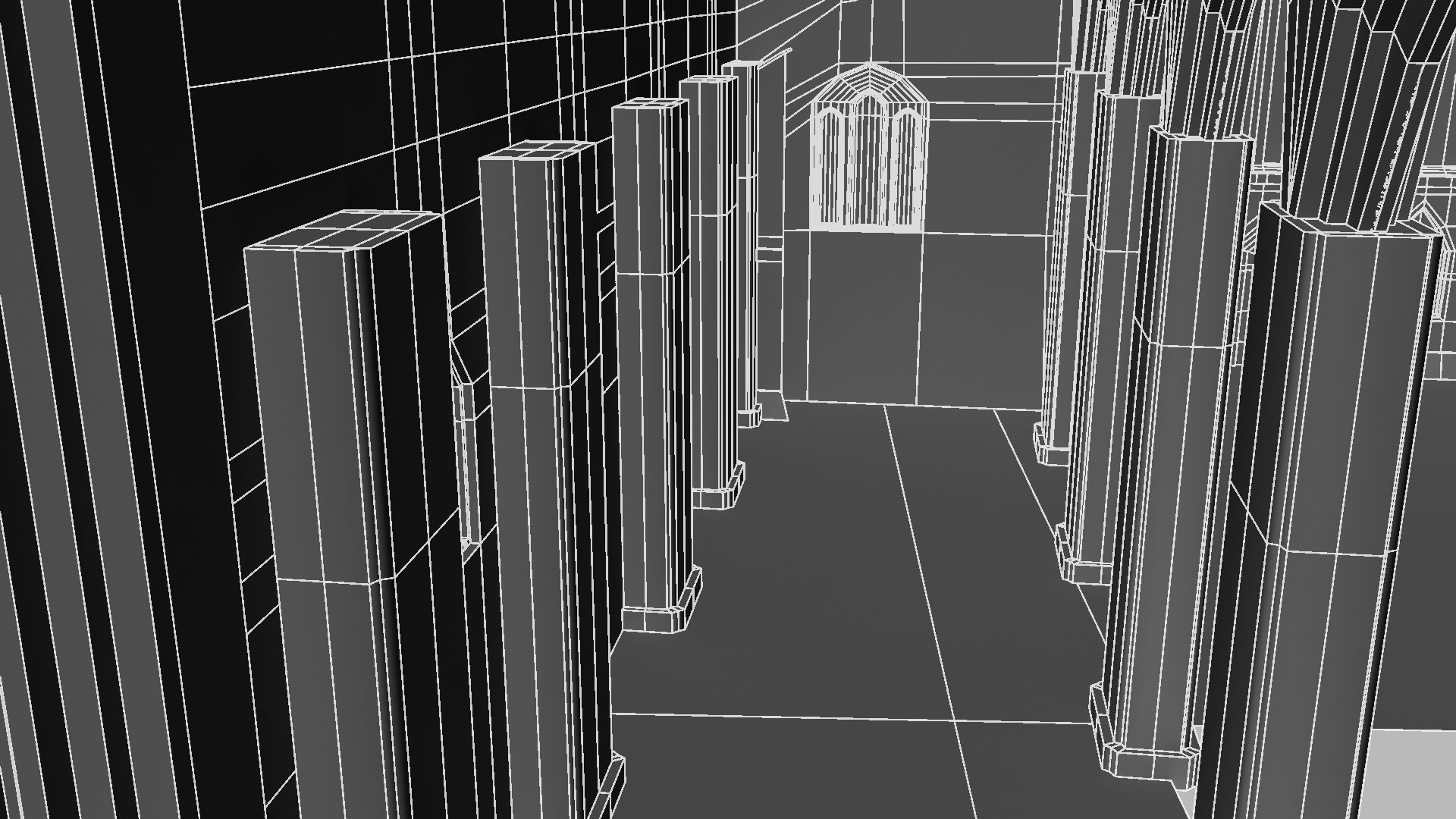 Cathidral church 3D model_38