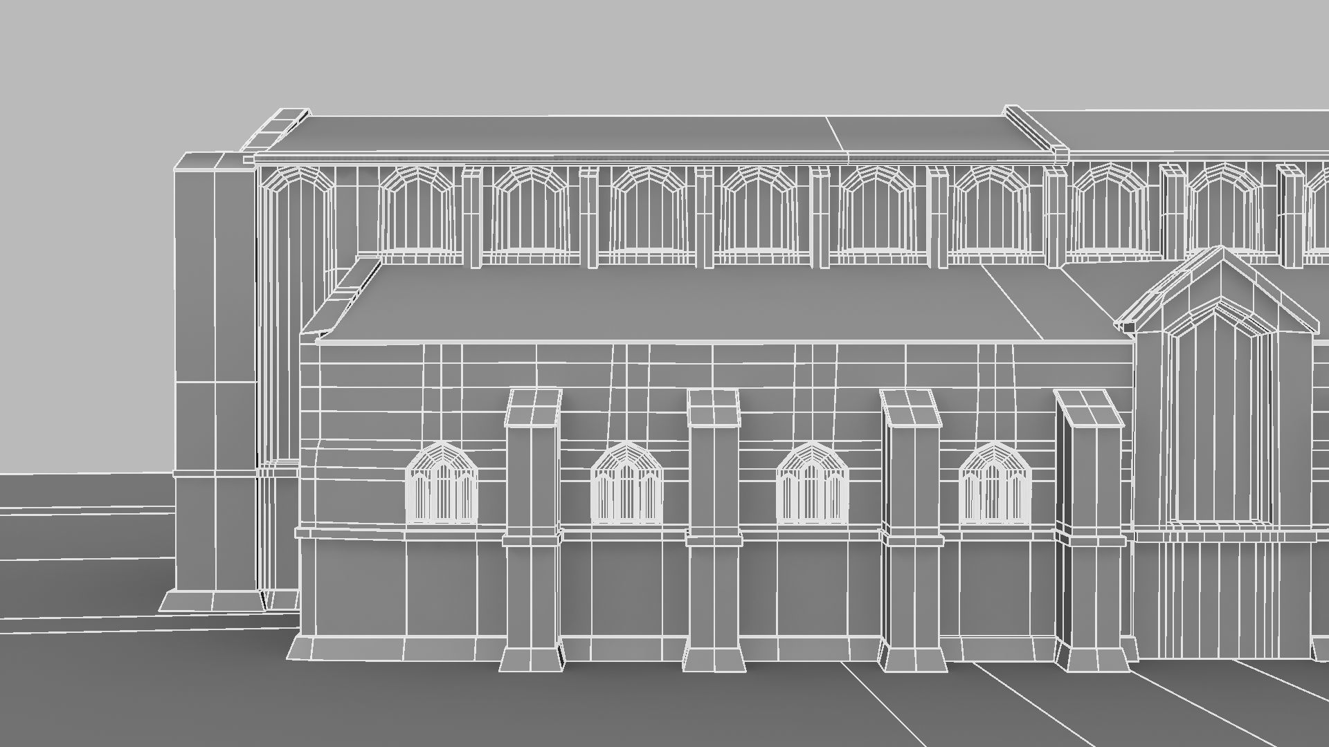 Cathidral church 3D model_27