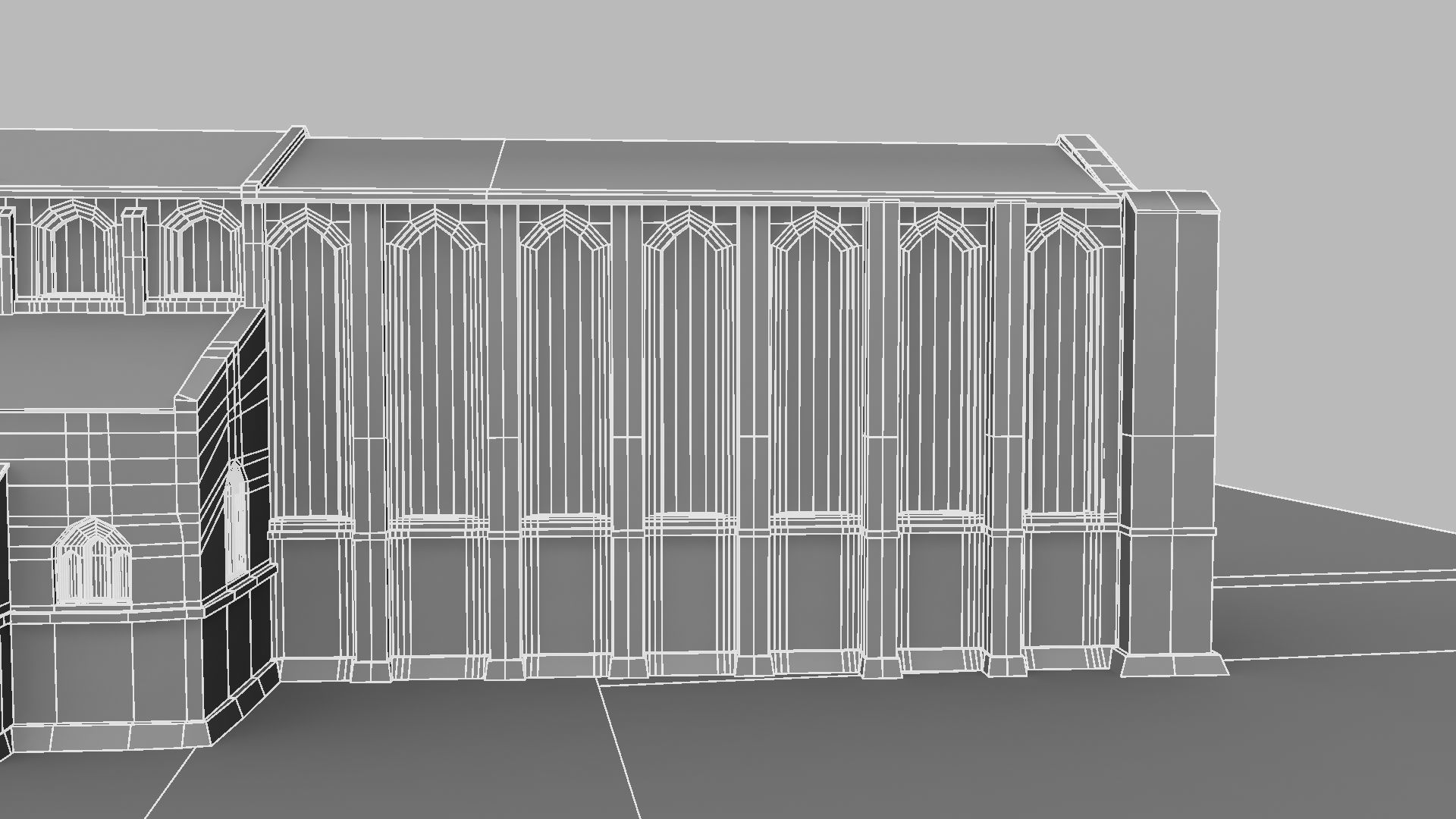 Cathidral church 3D model_26