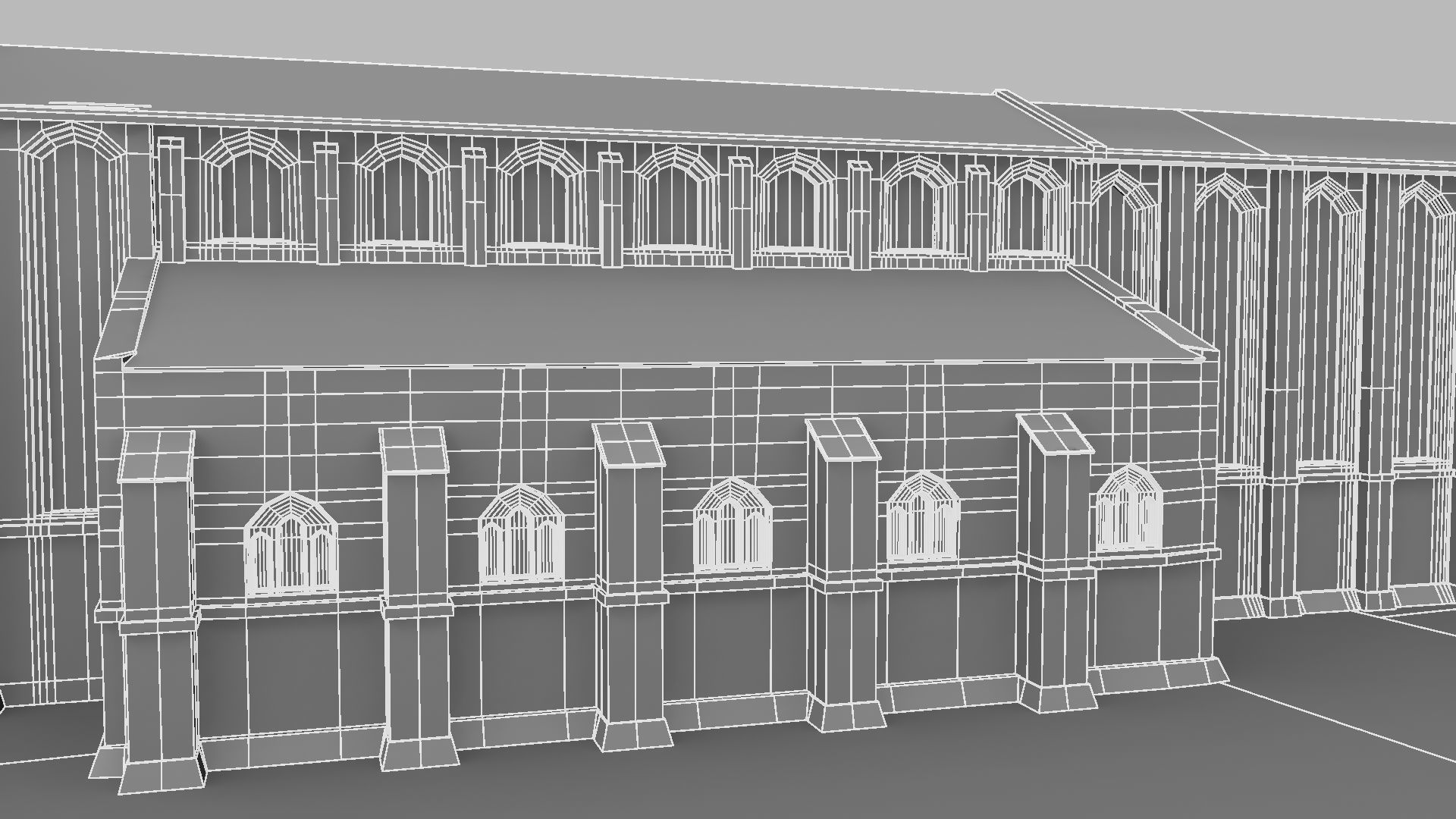 Cathidral church 3D model_37