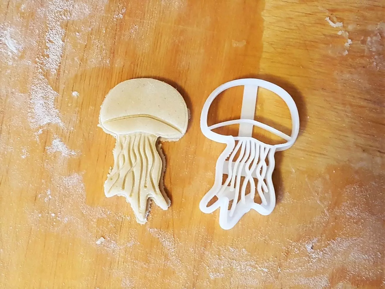 Jellyfish cookie cutter 3D print model