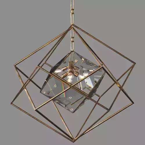 Jonathan Browning Camus Chandelier 3D model