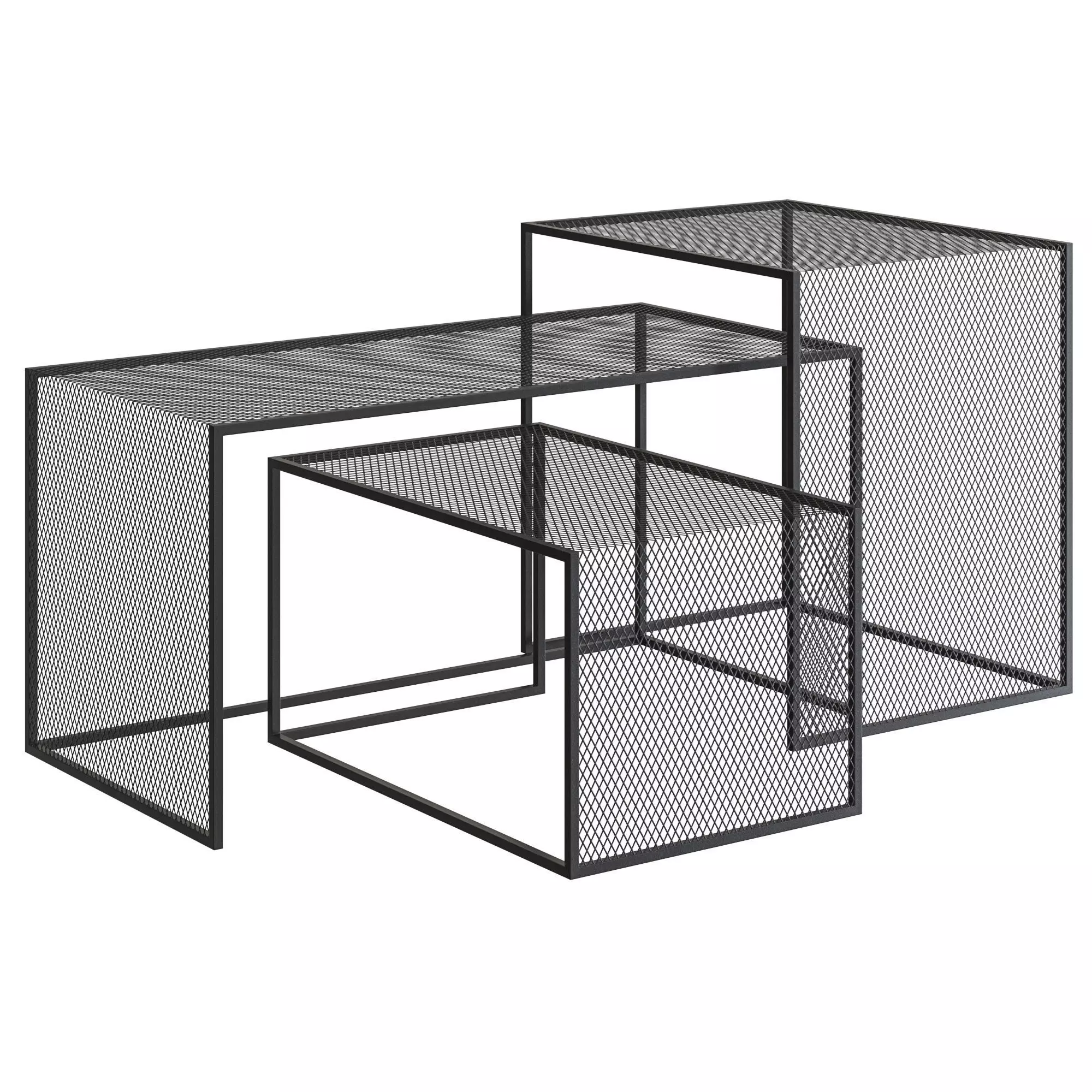 Tristano Low Tables by ZEUS 3D model_0