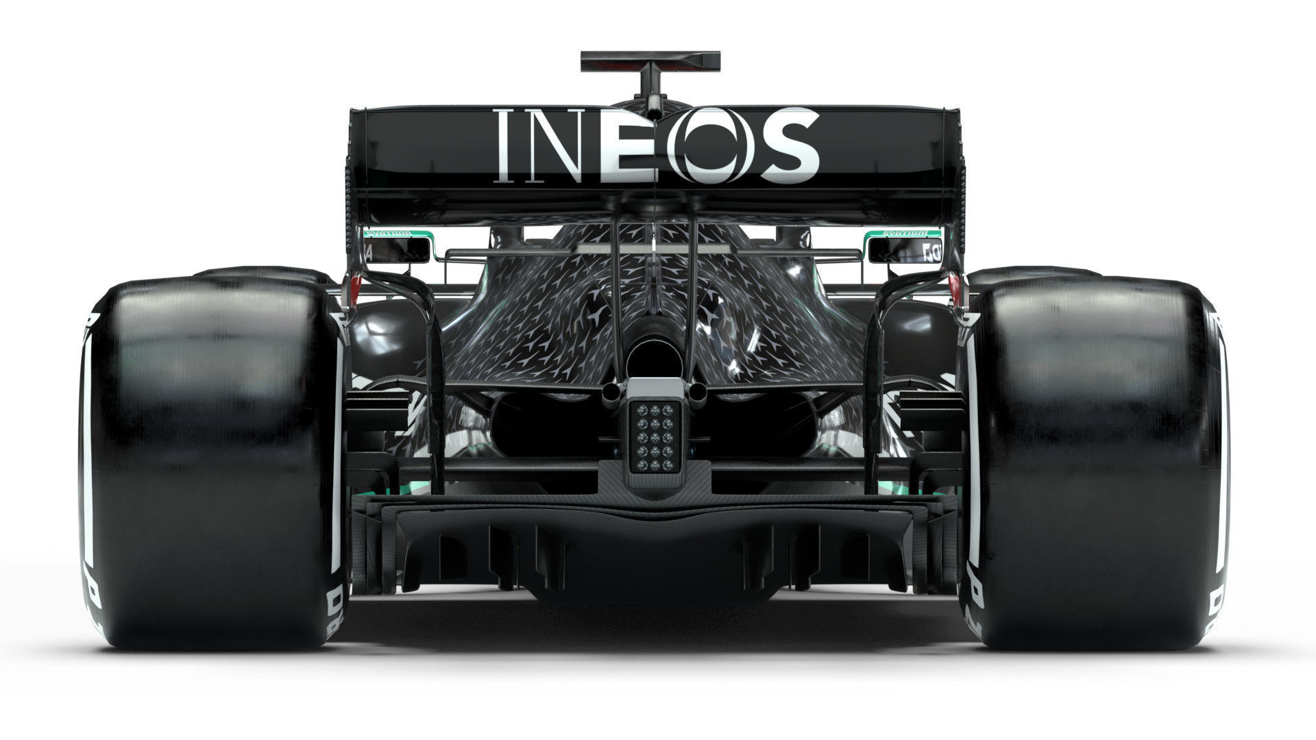 F1 Mercedes W11 2020 3D model_6