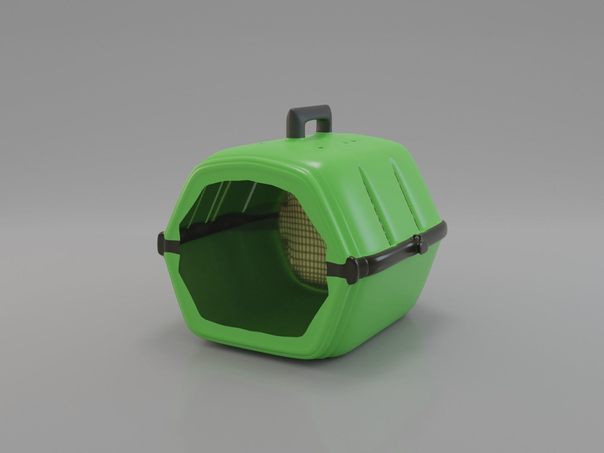 Pet Box 3D model_2