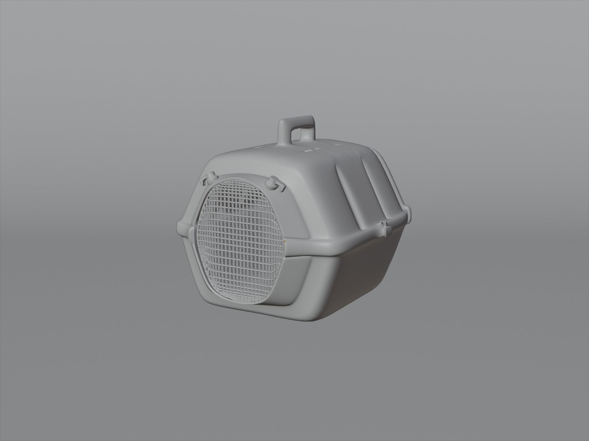 Pet Box 3D model_3