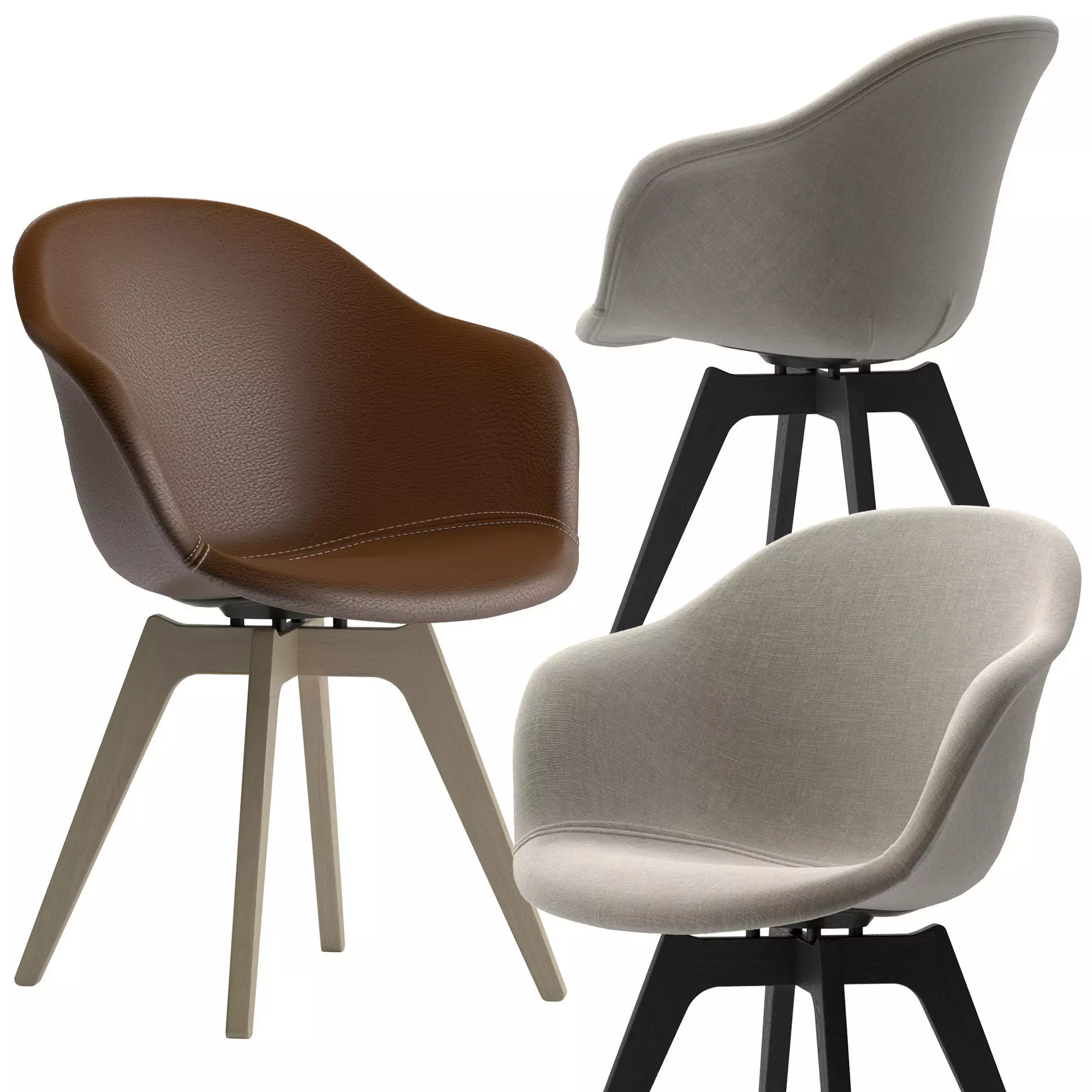 Boconcept-adelaide chair 3D model